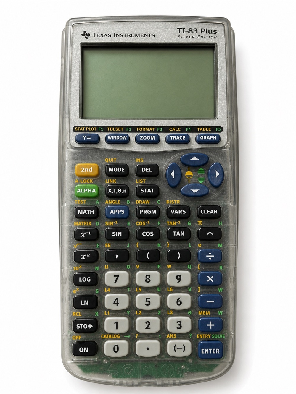 Texas Instruments TI-83 Plus Silver Edition Graphing Calculator